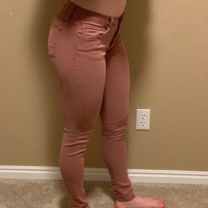 Flying monkey rust colored skinny jeans